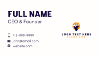 Electric Plug Energy Business Card Image Preview