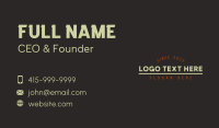 Business Firm Wordmark Business Card Image Preview