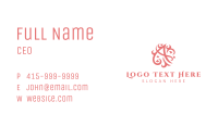 Pink Boutique Letter A  Business Card Image Preview
