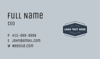 Vintage Shop Signage Business Card Image Preview