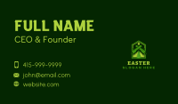 Woodwork Chainsaw Forest Business Card Image Preview