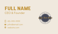 Clothing Business Wordmark Business Card Image Preview