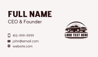 Car Care Vehicle Transport Business Card Preview