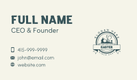 Wood Planer Carpentry Business Card Image Preview