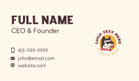 Cool Dog Sunglasses Business Card Image Preview