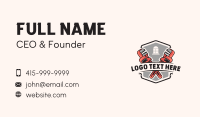 Wrench Plumber Handyman Business Card Preview