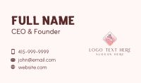 Floral Hand Spa Business Card Image Preview