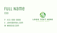 Grass Leaf Gardening Business Card Image Preview