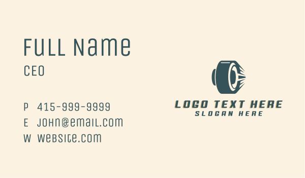 Tire Auto Repair Business Card Design Image Preview