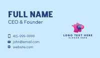 France Map Messaging  Business Card Preview