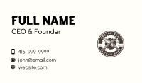 Saw Axe Tools Business Card Image Preview