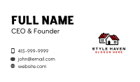 Roof House Maintenance Business Card Image Preview