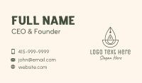 Essential Oil Extract Business Card Design