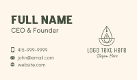 Essential Oil Extract Business Card Image Preview