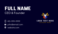 Philippine Tamaraw Animal Business Card Design