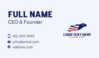 American Flag Eagle Business Card Preview