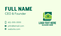Green Home Property Business Card Image Preview