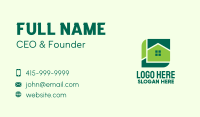 Green Home Property Business Card Image Preview