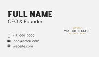 Luxury Business Brand Business Card Image Preview