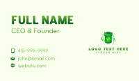 Eco Trash Disposal Business Card Design