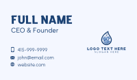 Suds Cleaner Laundromat Business Card Design