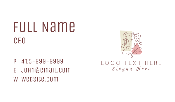 Woman Jewel Accessory Business Card Design Image Preview