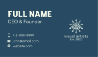 White Astrological Eye  Business Card Image Preview