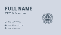 Plunger Wrench Plumber Business Card Image Preview