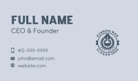 Plunger Wrench Plumber Business Card Image Preview