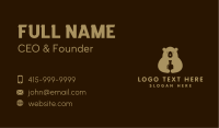 Liquor Drink Bear Business Card Image Preview