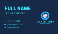 Digital Media Cube Business Card Design