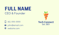 Organic Carrot Technology  Business Card Image Preview