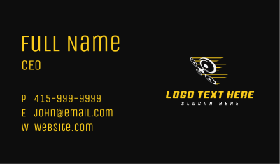 Quadcopter Aerial Drone Racing Business Card Image Preview