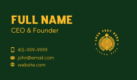 Royal Imperial Orb Business Card Design