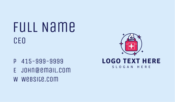 First Aid Kit Business Card Design Image Preview