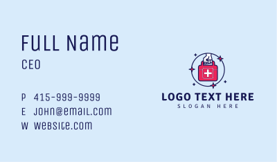 First Aid Kit Business Card Image Preview