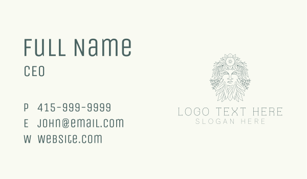 Nature Beauty Wellness Business Card Design Image Preview