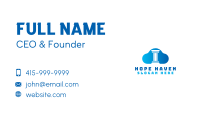 Blue Pillar Cloud Business Card Image Preview