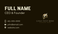 Book Quill Pen Business Card Image Preview