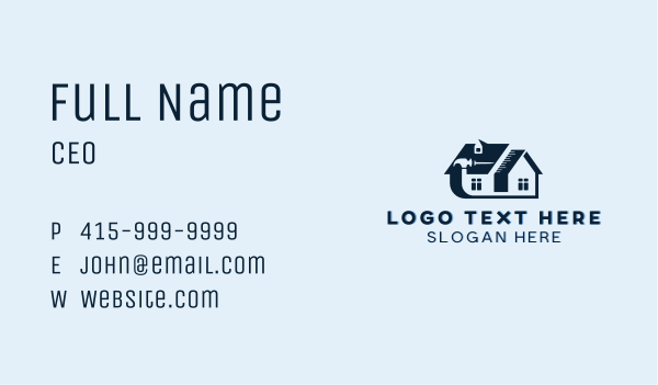 House Construction Tools Business Card Design Image Preview