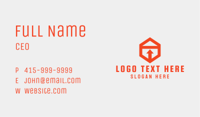Arrow Logistics Movers Business Card Image Preview
