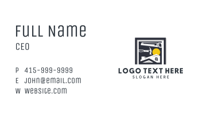 House Tools Carpentry Business Card Image Preview