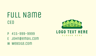 Dollar Bill Currency Business Card Image Preview
