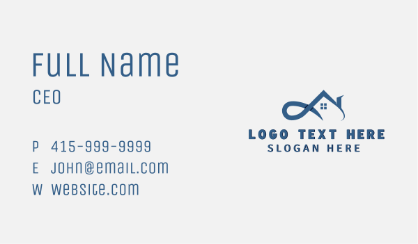 Home Roofing Builder Business Card Design Image Preview