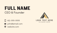 Pyramid Wings Letter A Business Card Image Preview