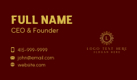Elegant Royalty Ornament Business Card Image Preview