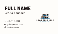 Housing Real Estate Builder Business Card Design