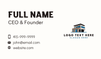 Housing Real Estate Builder Business Card Image Preview