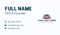 Auto Garage Mechanic Business Card Preview