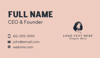 Hair Stylist Beauty Salon  Business Card Design